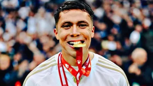 El canterano cementero ganó su primer título en Europa.