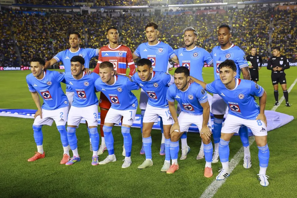 Cruz Azul volvió a realizar una tradición de Martín Anselmi (Getty Images)