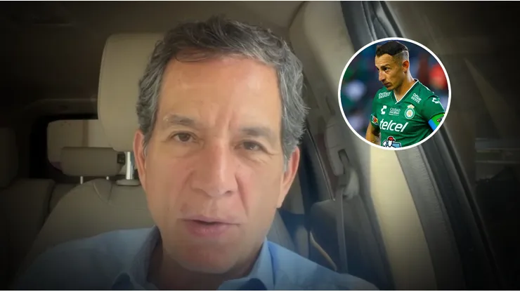 Javier Alarcón reaccionó a los rumores que vinculan a Andrés Guardado con Cruz Azul.