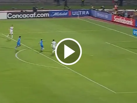 Así fue el gol de Nacho Rivero para el 1-0 en la Final de Concacaf