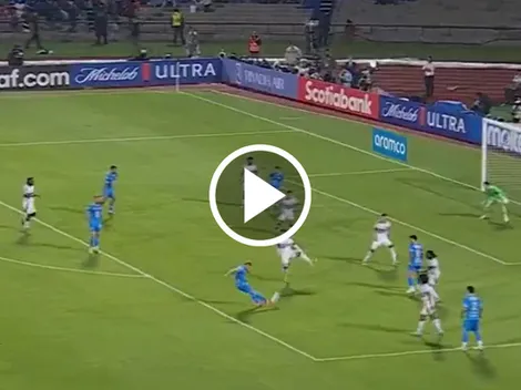 Mateusz Bogusz cerró el primer tiempo con un golazo para Cruz Azul