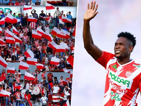 Afición de Necaxa ataca a José Paradela y reivindica a Diber Cambindo