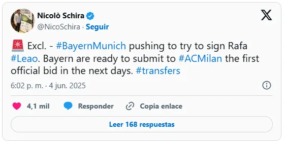 Información de Nicolo Schira