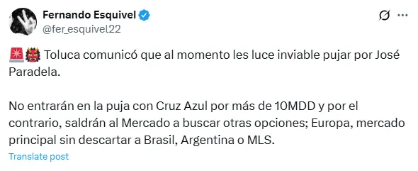 Información de Fernando Esquivel