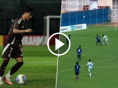 La asistencia de Amaury Morales que salvó a México Sub 20