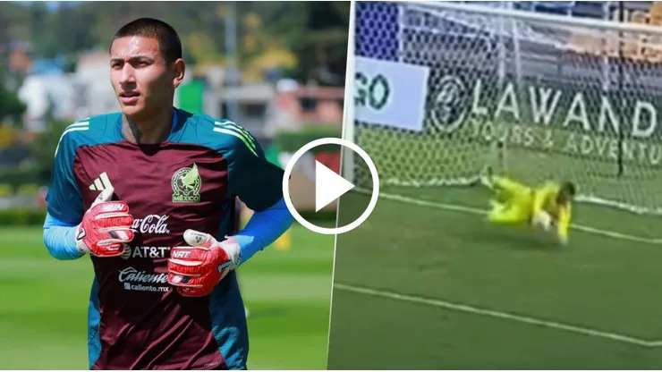 El penal que tapó Emmanuel Ochoa en la Selección Mexicana Sub 20