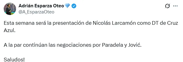 Información de Esparza Oteo