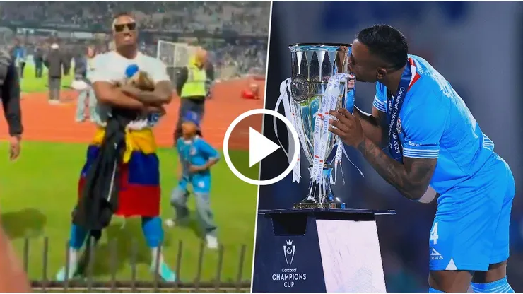 Publicaron un inédito video de Willer Ditta en medio de los festejos de Cruz Azul.