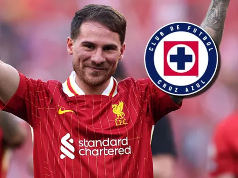 Alexis Mac Allister y su guiño al Cruz Azul de la Novena