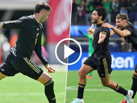 Santi Giménez asistió a Raúl en el segundo gol de México vs Dominicana