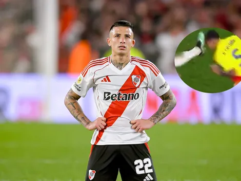 Así se ve la foto de Castaño para el Mundial... con detalle de Enzo