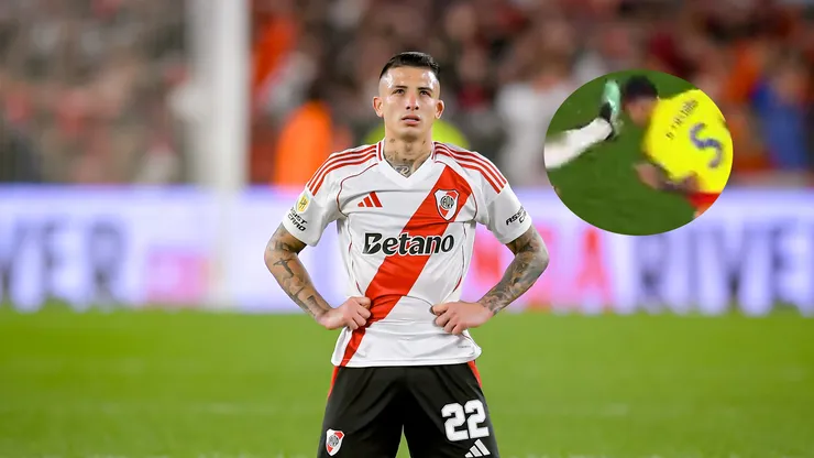 El ex futbolista de Cruz Azul tuvo un percance con Enzo Fernández en el partido de Eliminatorias entre Colombia y Argentina.