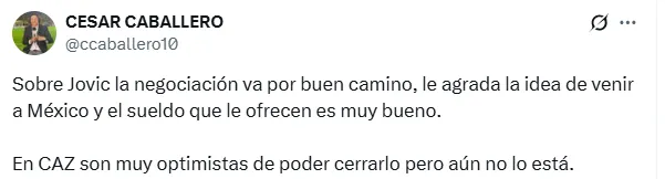 Información de César Caballero