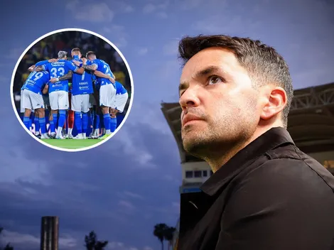 Larcamón reveló su opinión sobre el plantel de Cruz Azul y las posibles salidas