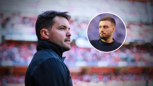 Nicolás Larcamón habló sobre su llegada desde Necaxa y sus expectativas, lo que hizo recordar a Martín Anselmi.