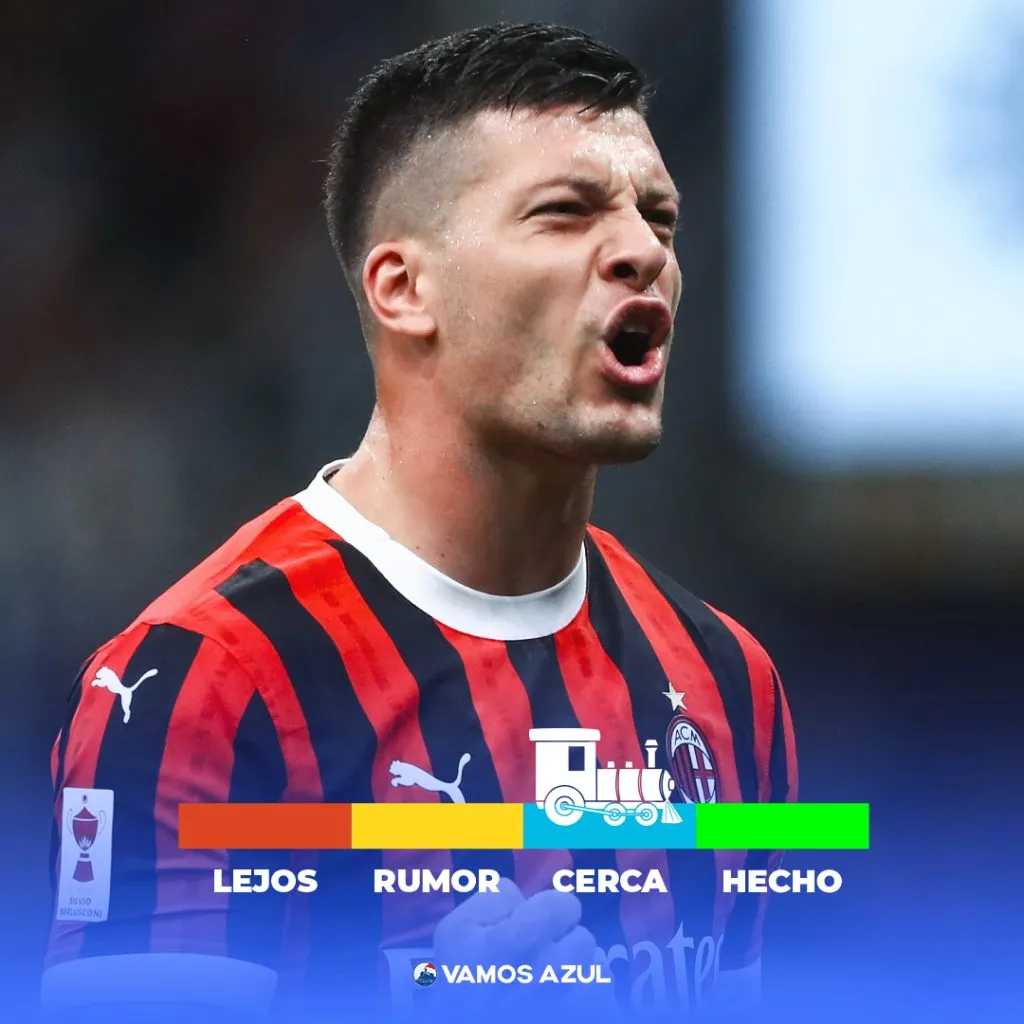 Luka Jovic, la prioridad de La Máquina en el ataque. (Getty / Especial)