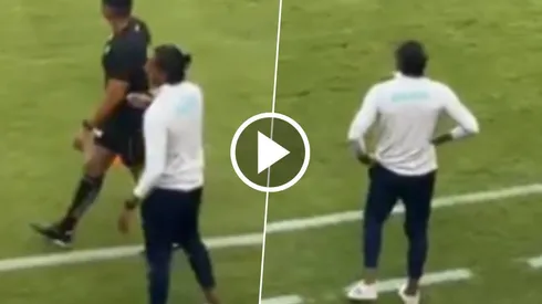 Huiqui fue parte del partido de Cruz Azul contra León el pasado viernes.