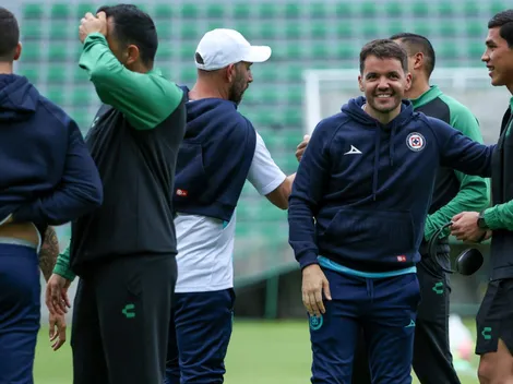 Larcamón ya conoce al rival con el que debuta como DT de Cruz Azul