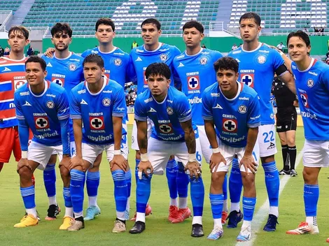 La alineación de Cruz Azul vs. Atlante por la Copa Morelos
