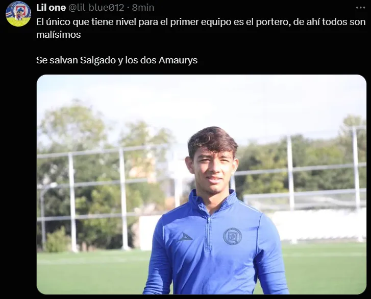 Bruno Salgado dejó buenas impresiones. (X)