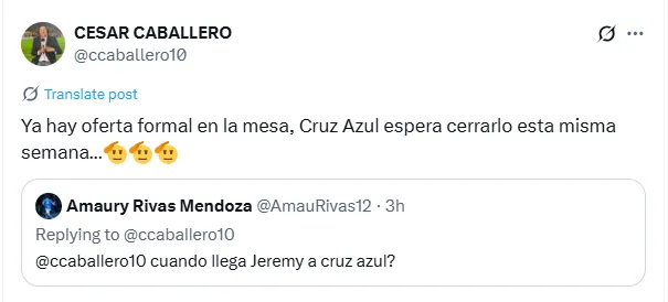 Información de César Caballero