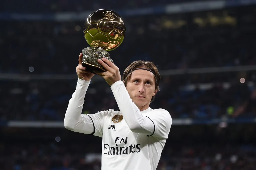Luka Modric se coronó como Balón de Oro en el 2018 (Getty)
