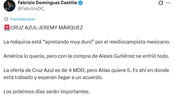 Información de Fabrizio Domínguez