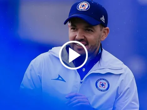 La reacción de Nicolás Larcamón al gran recibimiento de la afición