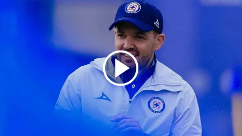 La reacción de Nicolás Larcamón al gran recibimiento de la afición