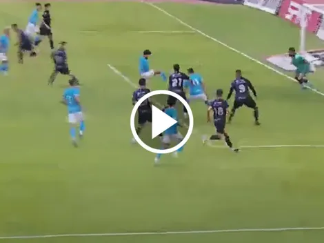 Nacho Rivero estrena el ciclo Larcamón con gran gol vs. Mineros