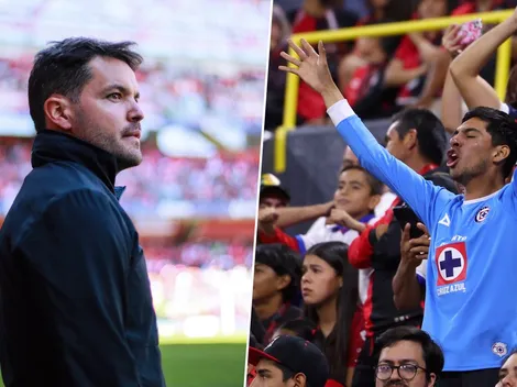 La dura reacción de la afición al debut de Larcamón en Cruz Azul