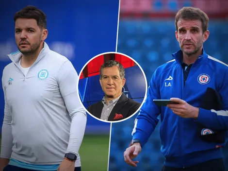 Javier Alarcón expone el problema que enfrenta Larcamón e Iván Alonso en Cruz Azul