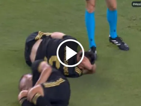 Duro choque entre Erik Lira y Johan Vázquez en la Selección Mexicana