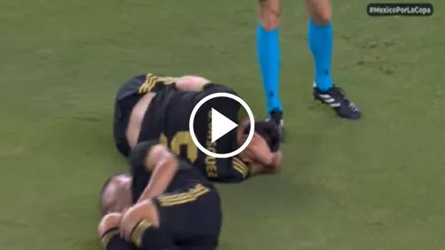 El mediocampista cementero protagonizó un momento tenso.