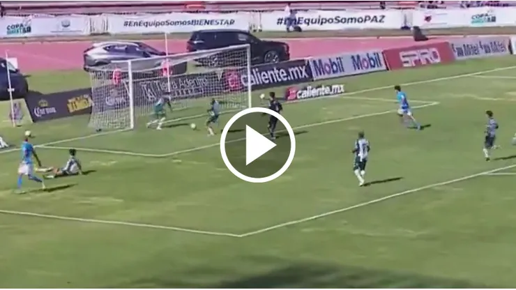 El autogol de Santos que puso en ventaja a Cruz Azul.