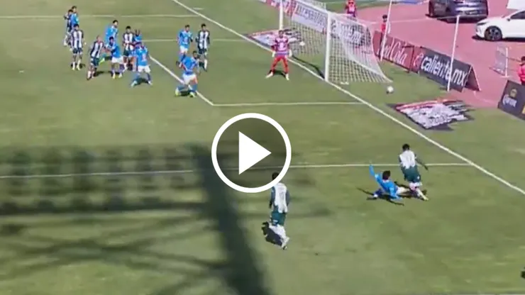 El canterano de los cementeros fue protagonista al haber anotado el segundo gol de La Máquina contra el Santos Laguna.