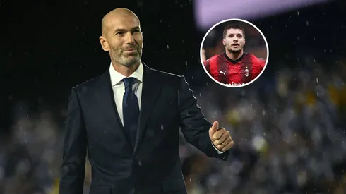 Los elogios de Zinedine Zidane a Luka Jovic que ilusionan