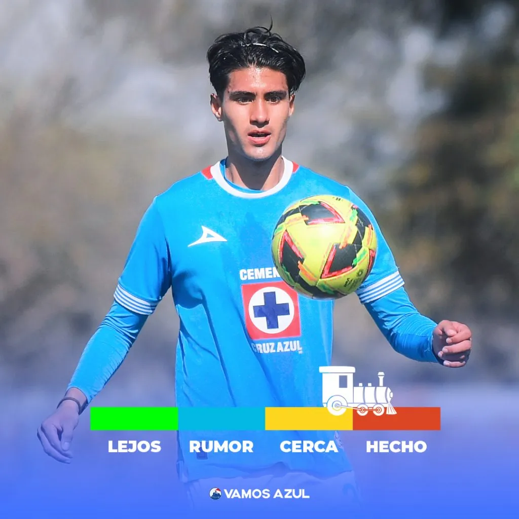 Cristian Jiménez, casi baja en Cruz Azul. (Imago 7 / Especial)