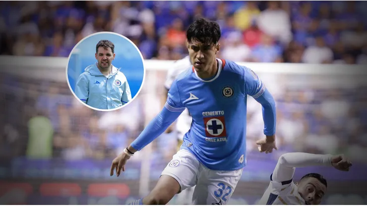 El juvenil asomaba en Cruz Azul con Vicente Sánchez y ahora saldría bajo la gestión de Larcamón.