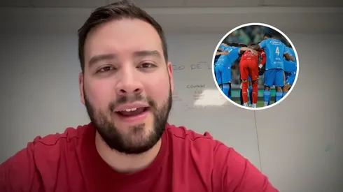 Adrián Esparza habló del nuevo Cruz Azul de Larcamón.