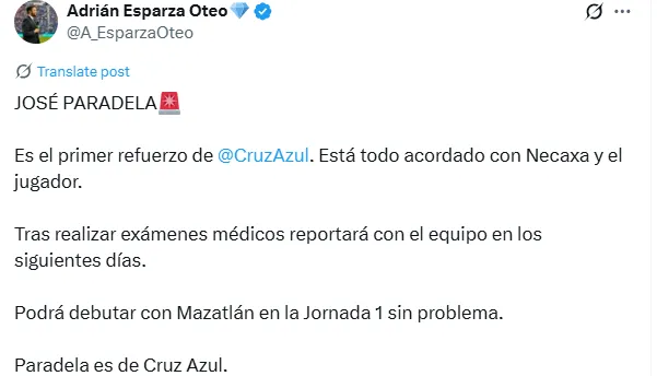 Información de Adrián Esparza Oteo