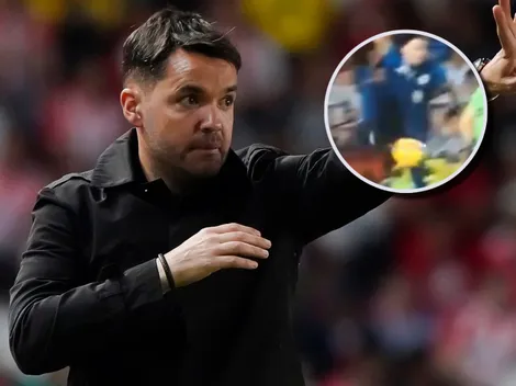 No se vio en TV: el gesto técnico que mostró Larcamón en Cruz Azul