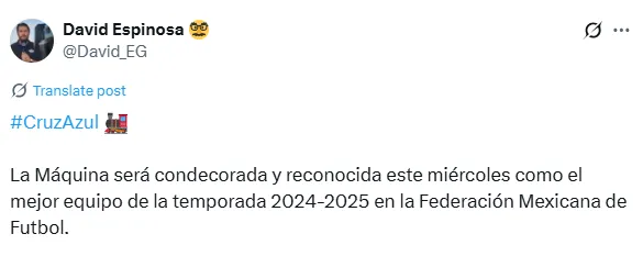 Información de David Espinosa