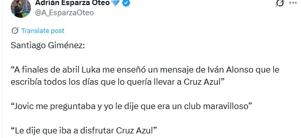 Información de Adrián Esparza Oteo