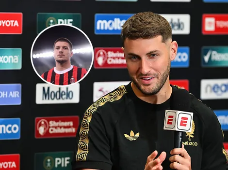Santiago Giménez pronosticó cómo le irá a Luka Jovic en Cruz Azul