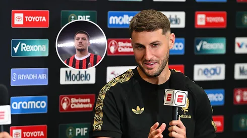 Santiago Giménez pronosticó cómo le irá a Luka Jovic en Cruz Azul