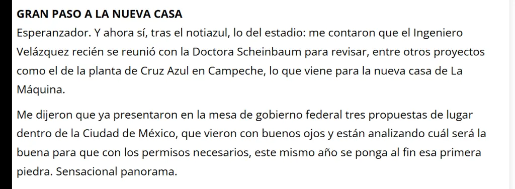 Carlos Ponce de León reveló una reunión entre Víctor Velázquez y Claudia Sheinbaum. (Diario Récord)