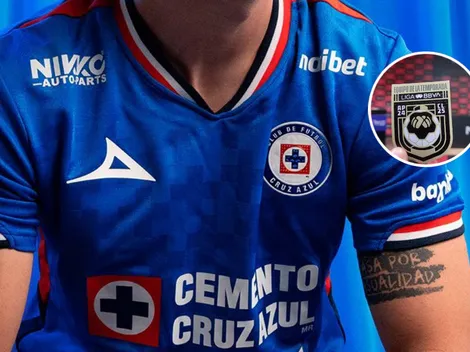 El parche que llevará Cruz Azul en la playera durante el Apertura 2025