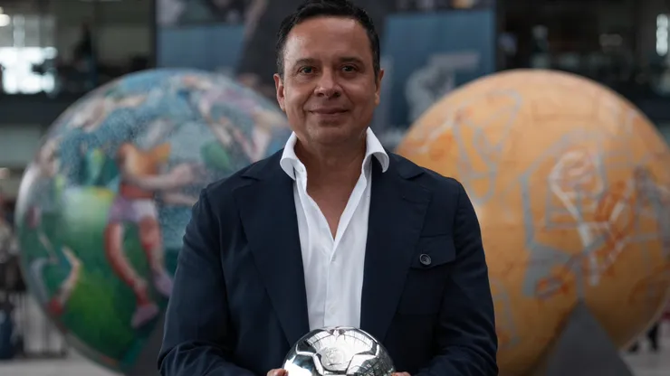 El presidente de La Máquina se mostró optimista y feliz por una nueva temporada.