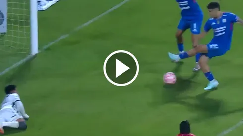 El joven canterano desperdició una chance increíble.